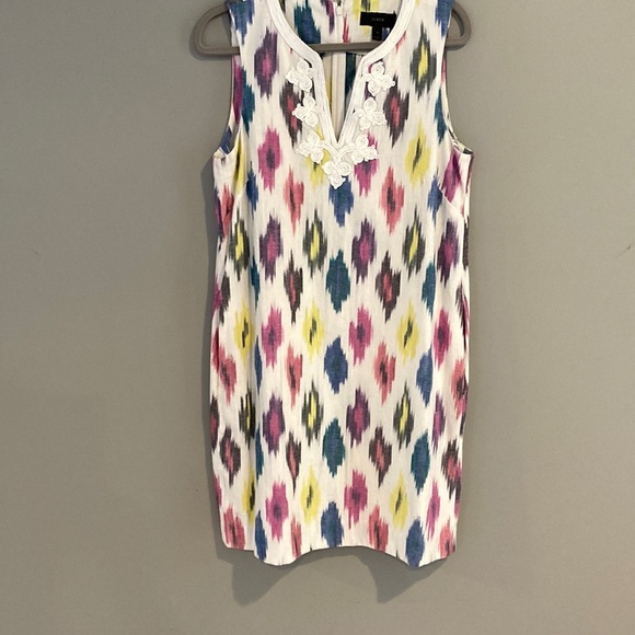 J crew. multicolored dress. - Picture 2 of 5